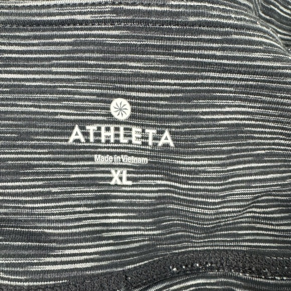 Athleta Energy Power Up Capri Leggings Gray Space Dye XL - Picture 4 of 13
